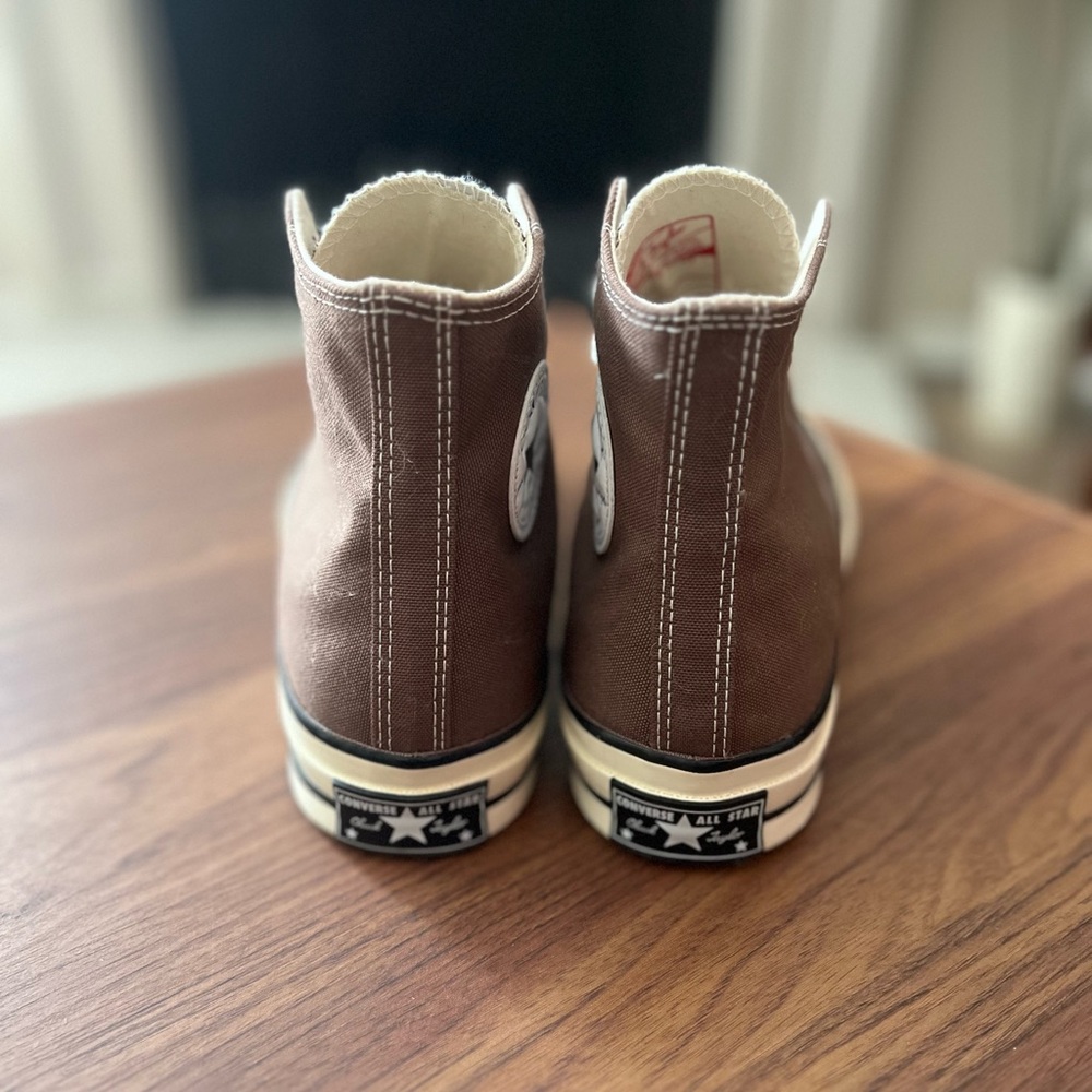 Converse chuck 70 high top brown woman size 10/mens size 8 - Picture 4 of 8